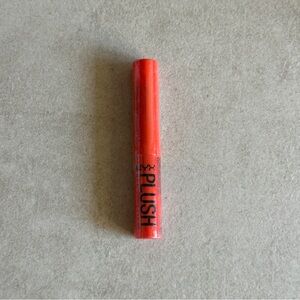 NYX Plush Gel Lipstick - Foxy Love - Long-lasting Vibrant Orange